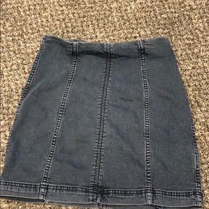 Free people skirt